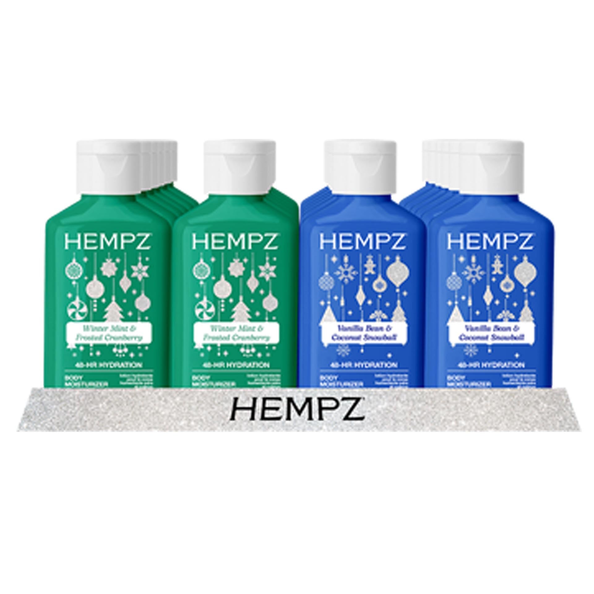 Hempz Mini Sweet Wonderland Display