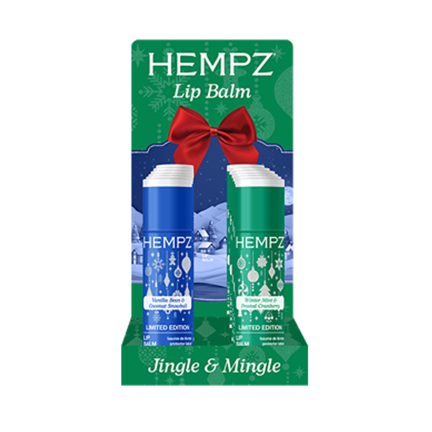 Hempz Jingle and Mingle Display