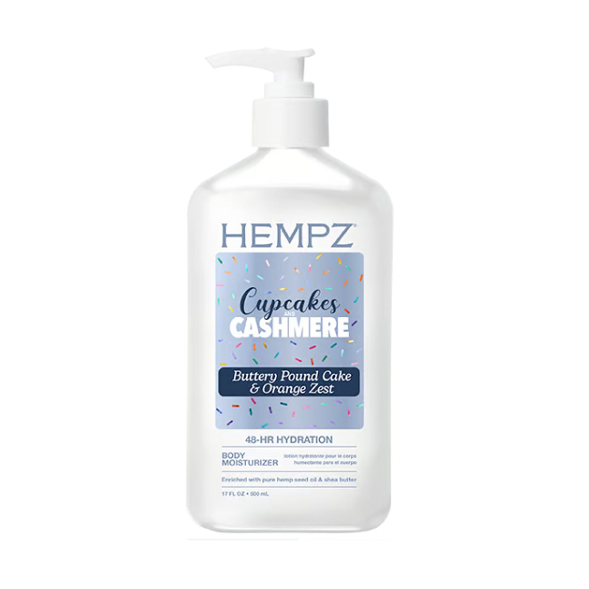 Hempz Cupcake and Cashmere Body Moisturizer 17 oz