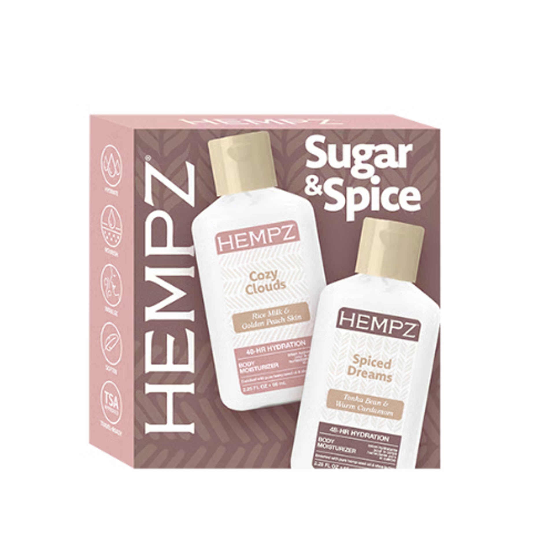 Hempz Sugar and Spice 2 Piece Kit