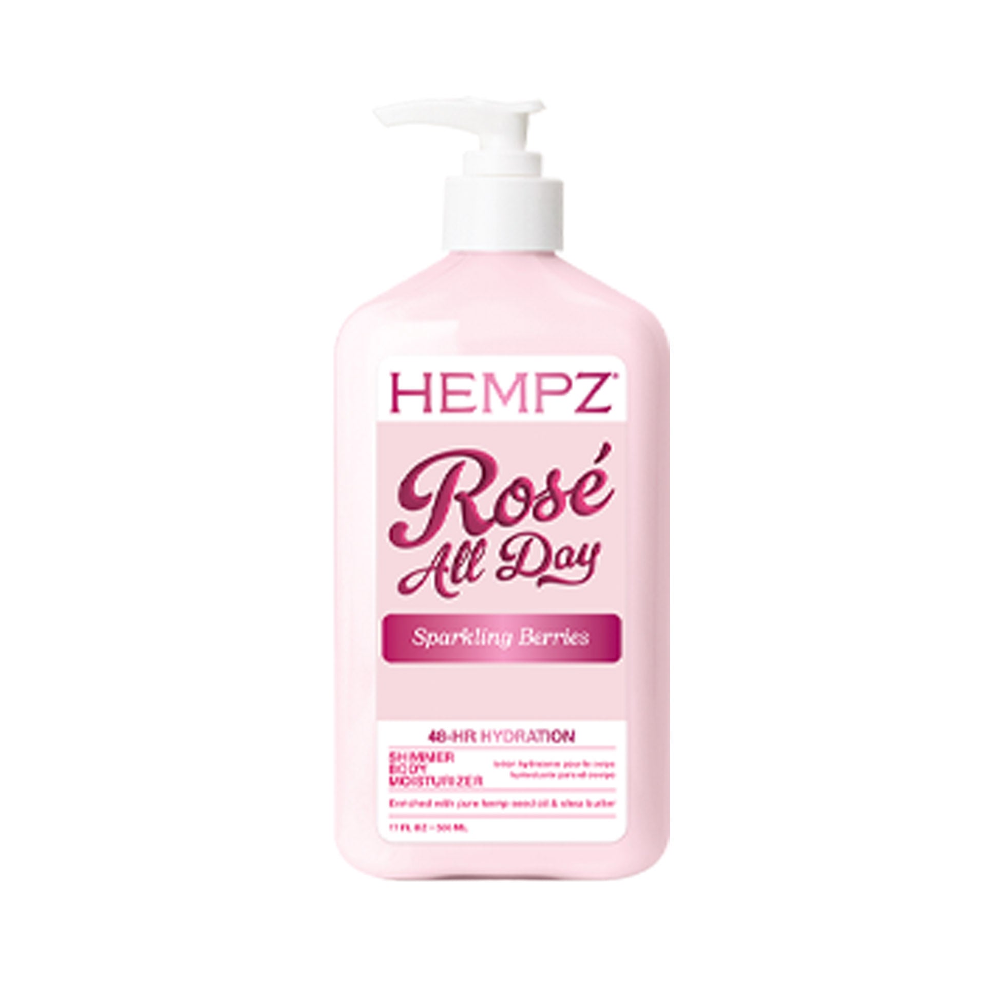 Hempz Rose All Day Sparkling Berries 17 oz