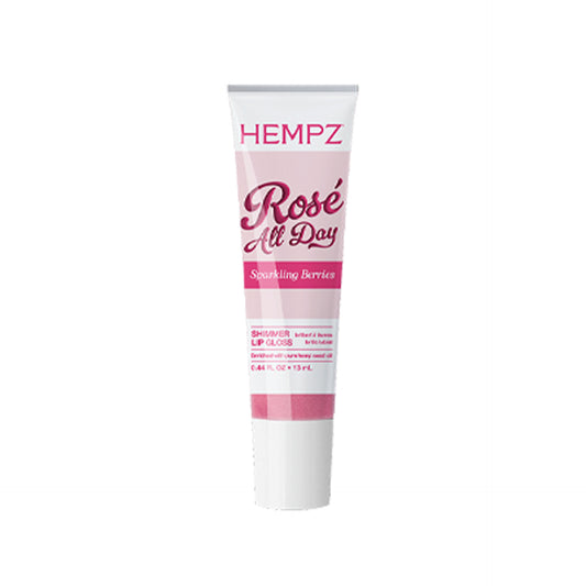Hempz Rose All Day Lip Gloss .44 OZ