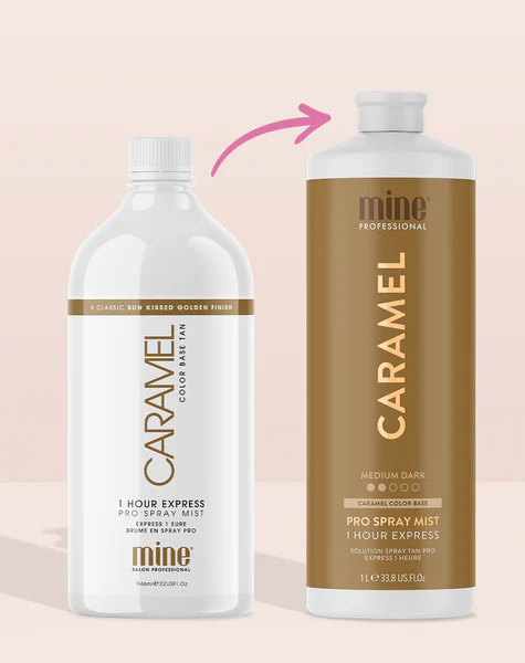 MineTan Caramel Pro Mist 32 OZ. Self-Tanning MineTan 