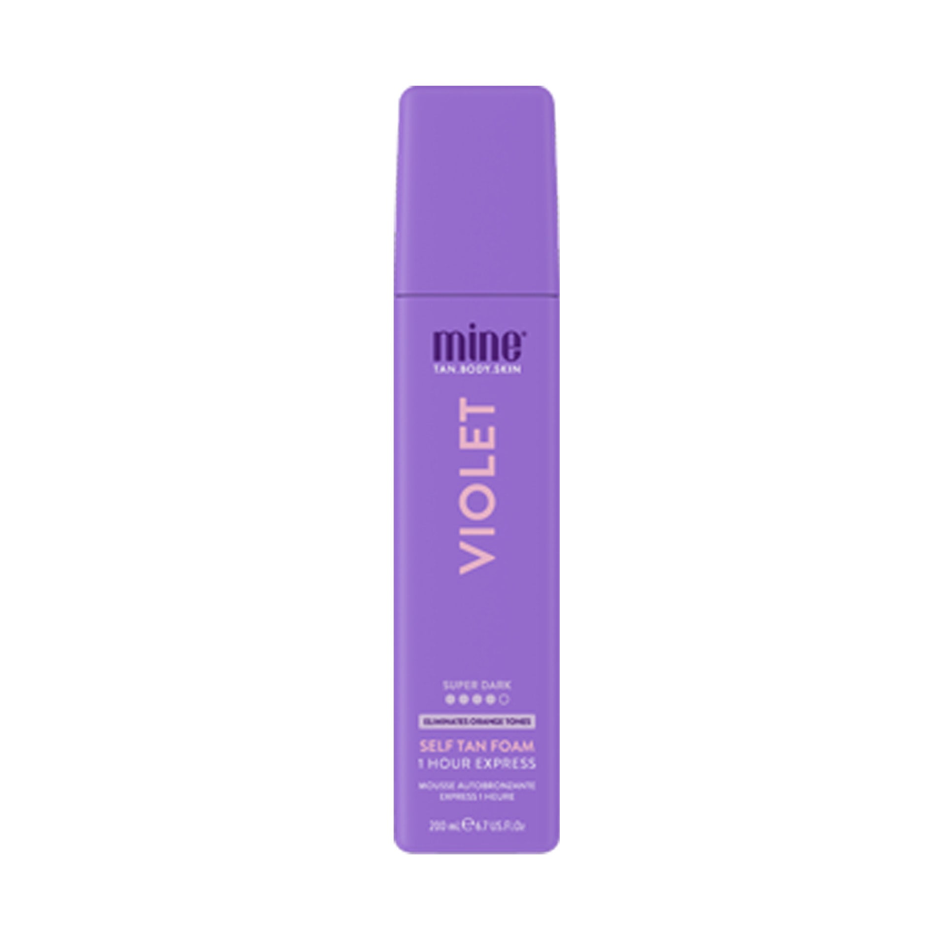 Minetan Violet Self Tan Foam 6.7 oz