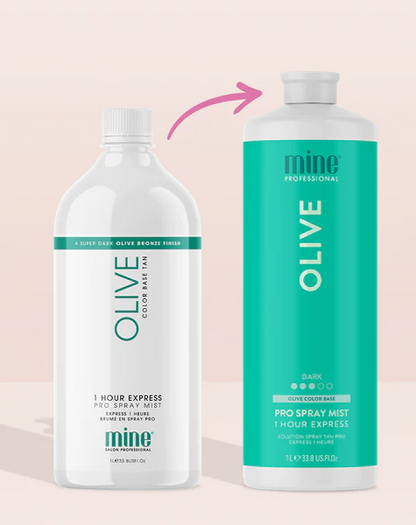 MineTan Olive Pro Mist 33.8 OZ. Spray Tanning Solutions MineTan 