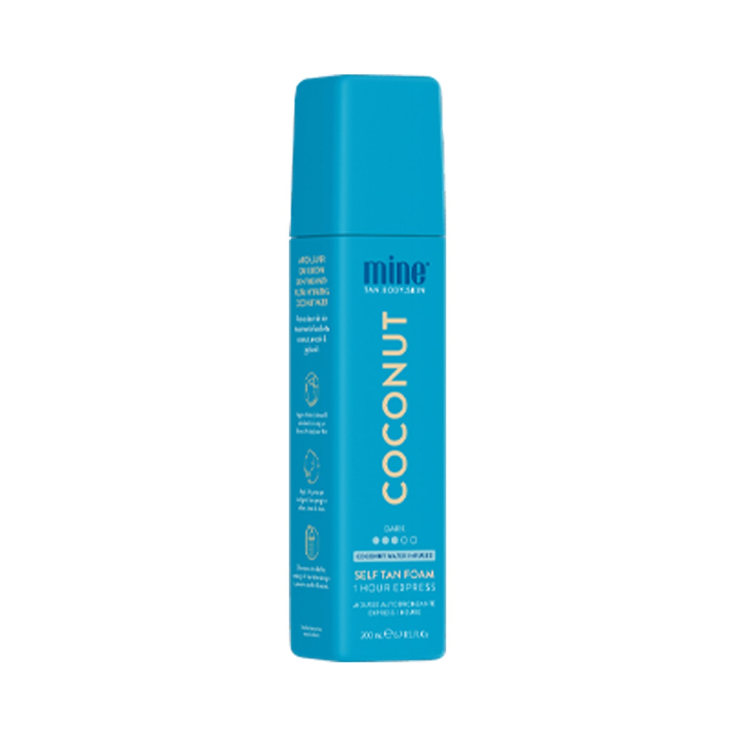 Minetan Coconut Water Self Tan Foam 6.7 oz