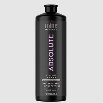 Minetan Absolute Pro Mist 33.8 OZ. Spray Tanning Solutions MineTan 