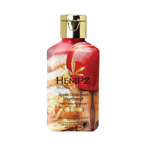Hempz Limited Edition Apple Cinnamon Shortbread 2.25 OZ. (3 pack)