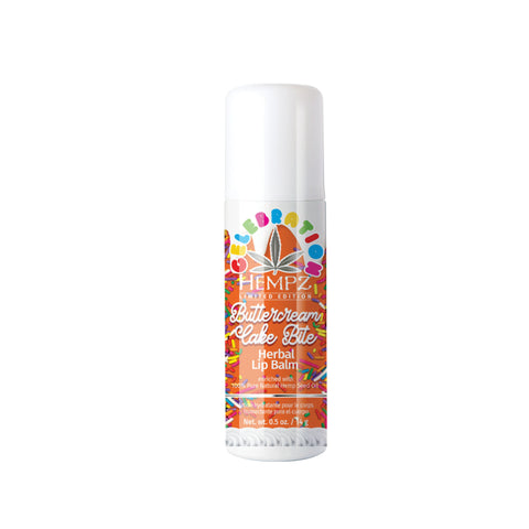 Hempz Limited Edition Buttercream Cake Bite Lip Balm .5 oz