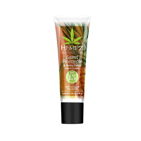 Hempz Sweet Pineapple and Honey Melon SPF 15 Lip Balm .44 oz.