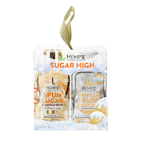 Hempz Sugar High Duo Mini Moisturizers 2.25