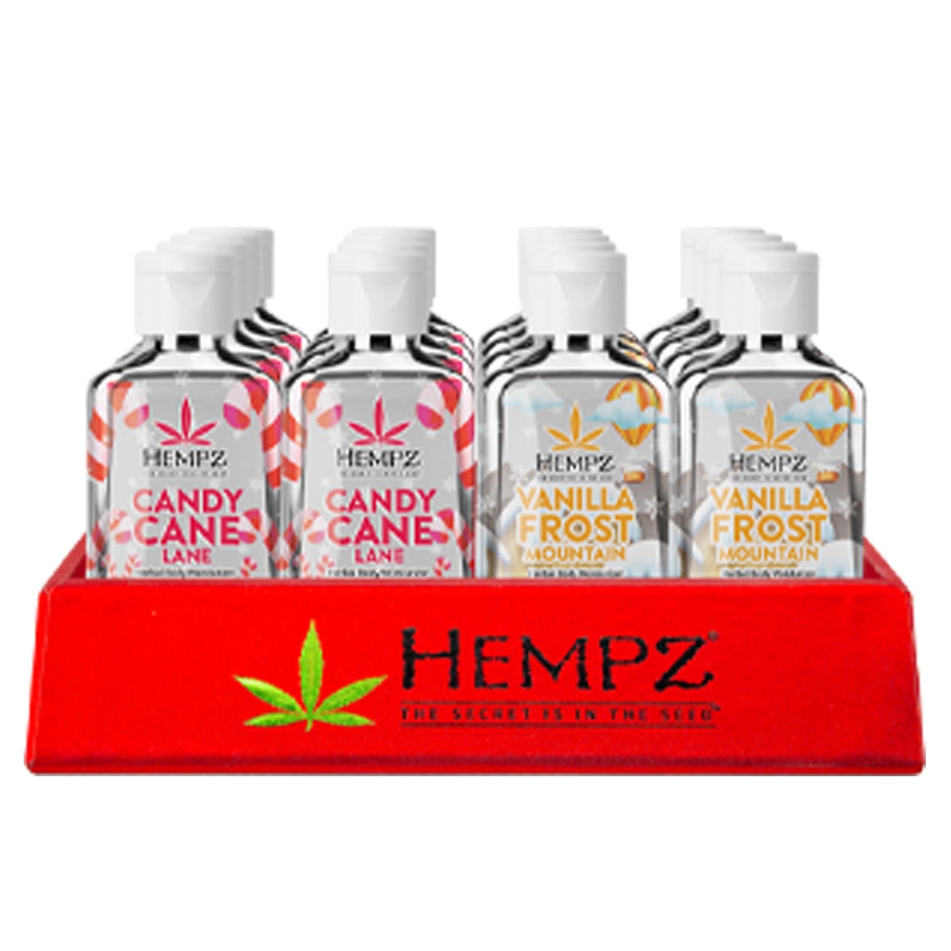 Hempz Mini The Cookie Sheet 24 piece Display 2.25 oz. Each Skin Care Hempz 