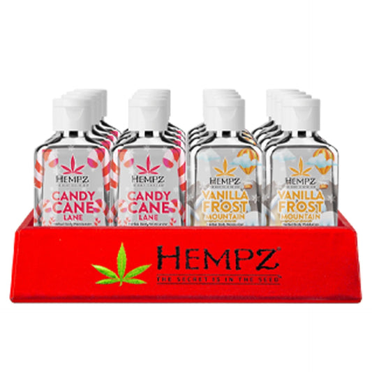 Hempz Mini The Cookie Sheet 24 piece Display 2.25 oz. Each Skin Care Hempz 