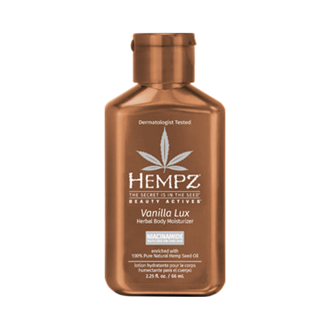 Hempz Vanilla Lux Herbal Body Moisturizer 2.25 oz