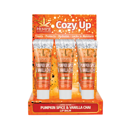 Hempz Keep It Spicy Lip Balm Display 12 piece Skin Care Hempz 