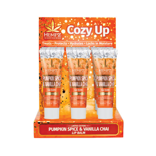Hempz Keep It Spicy Lip Balm Display 12 piece Skin Care Hempz 