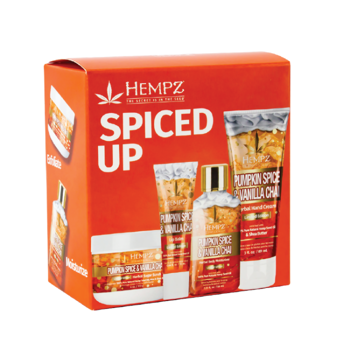 Hempz Spiced Up 4 piece Skin Care Hempz 