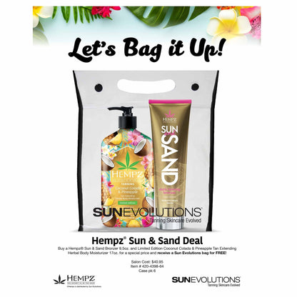 Hempz Limited Edition Sun & Sand Bag Deal Skin Care Hempz 