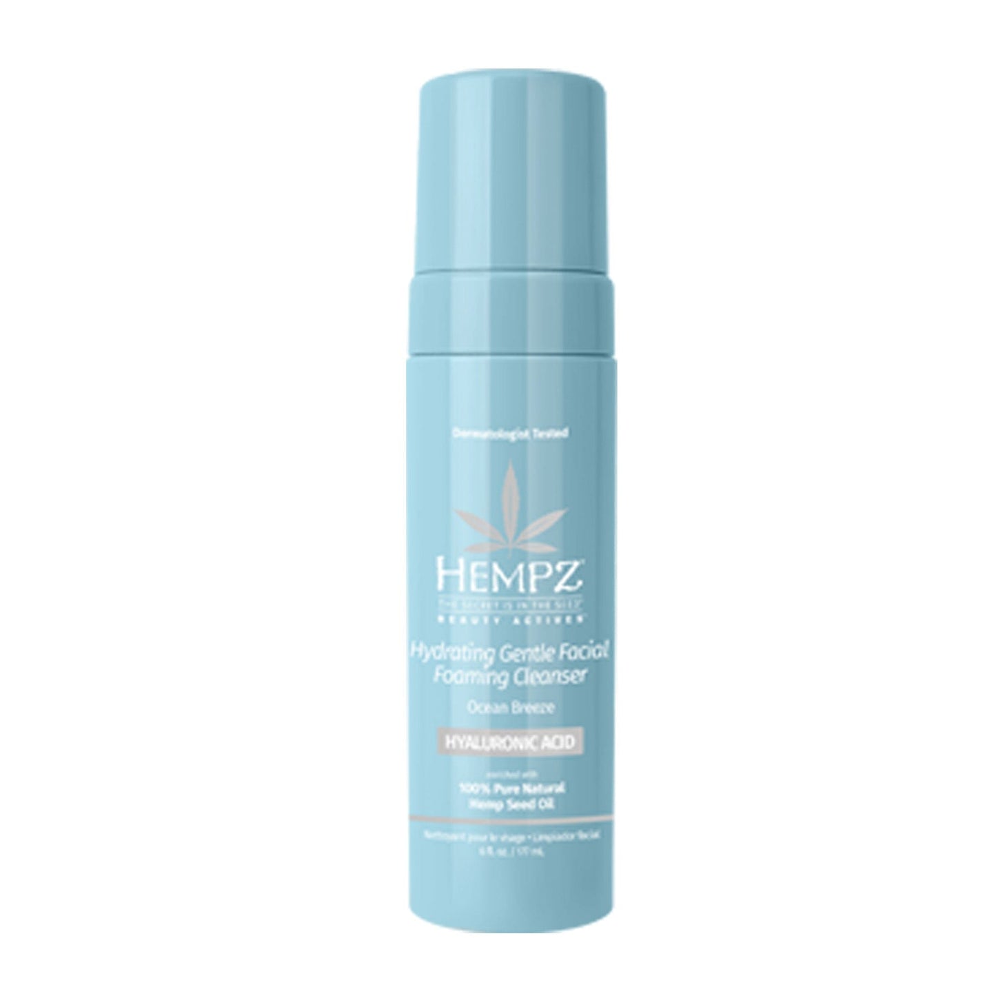 Hempz Ocean Breeze Gentle Facial Foaming Cleanser 6 oz Skin Care Hempz 