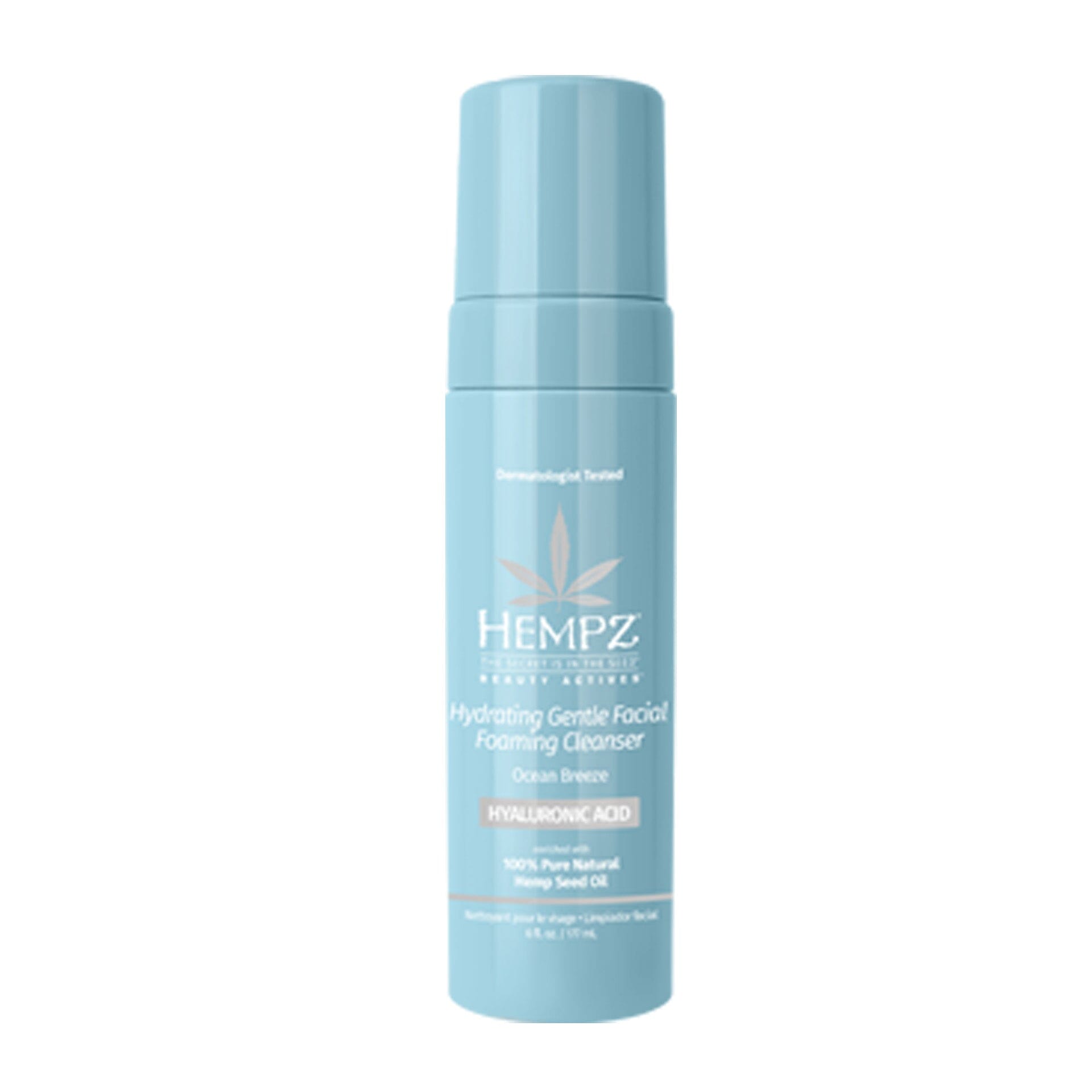 Hempz Ocean Breeze Gentle Facial Foaming Cleanser 6 oz Skin Care Hempz 