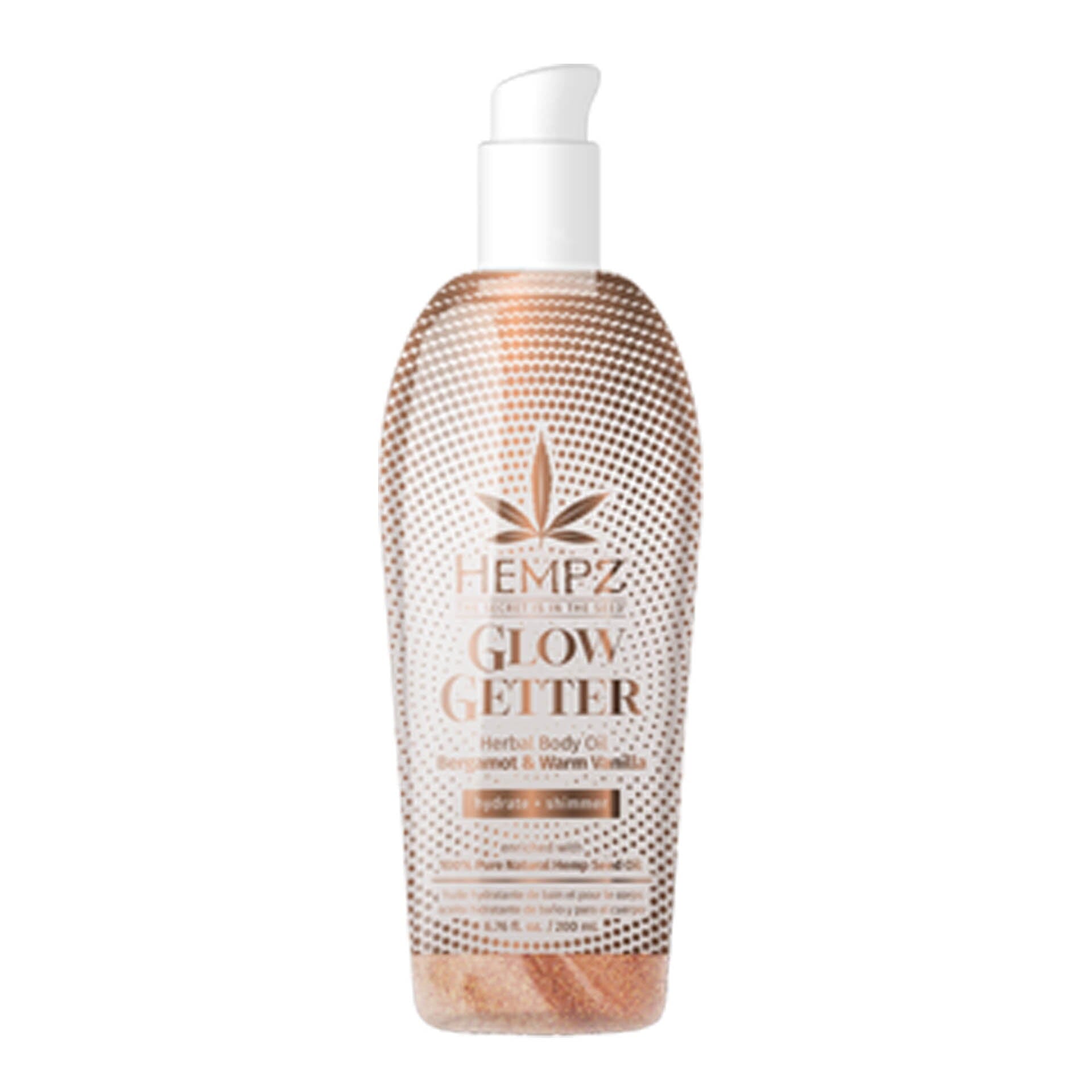 Hempz Glow Getter Body Oil 6.76 OZ. Skin Care Hempz 