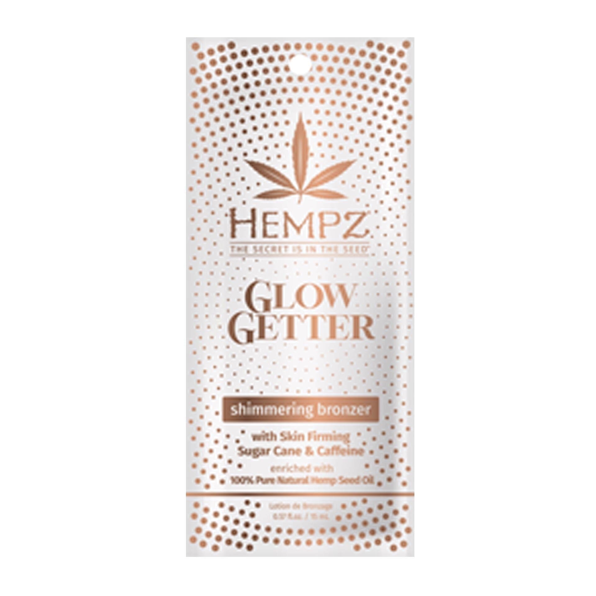 Hempz Glow Getter Shimmering Bronzer .57 OZ. (5 Pack) Tanning Lotions Hempz 