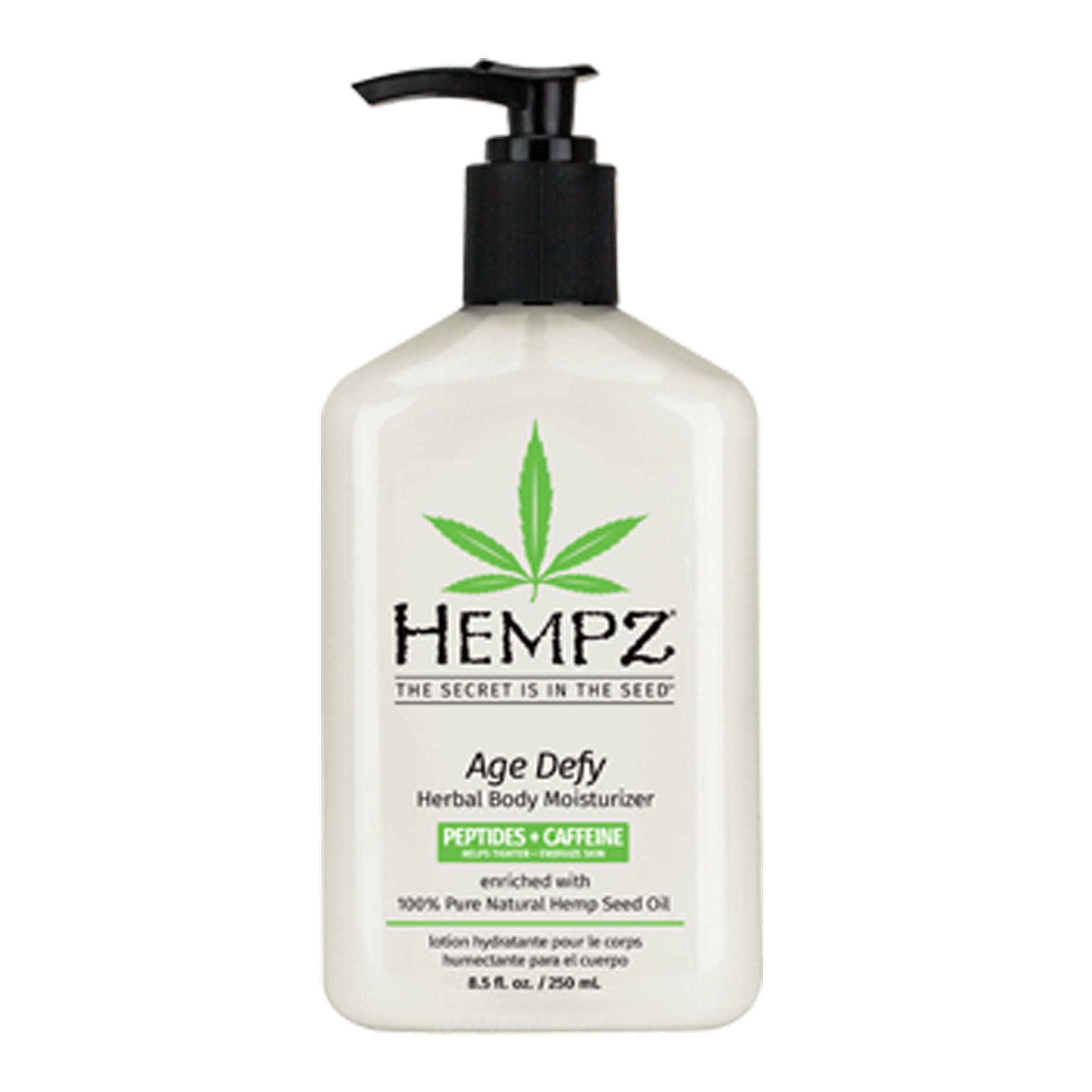 Hempz Limited Edition Age Defy Herbal Moisturizer 8.5 OZ. Skin Care Hempz 