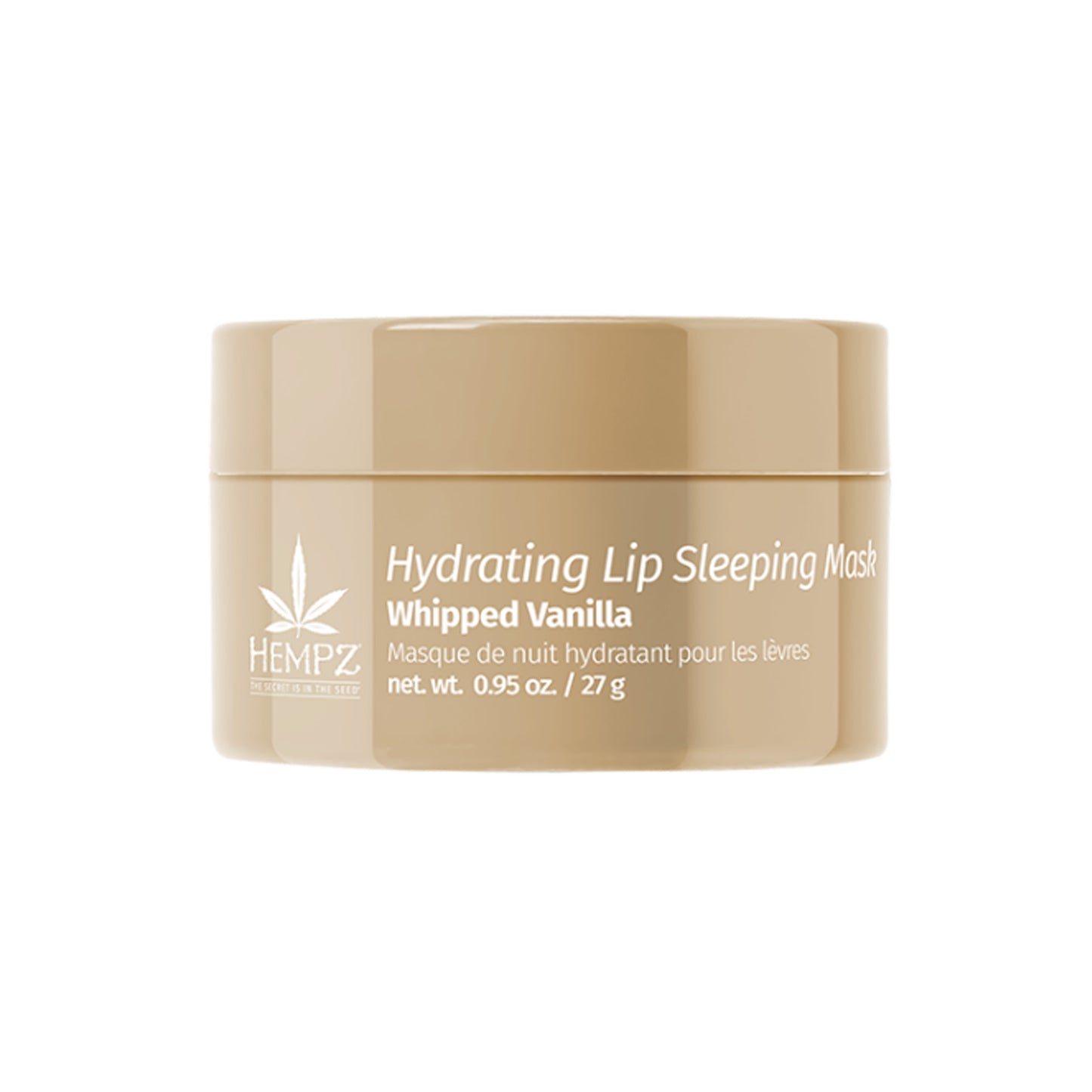 Hempz Hydrating Lip Sleeping Mask Whipped Vanilla .95 oz
