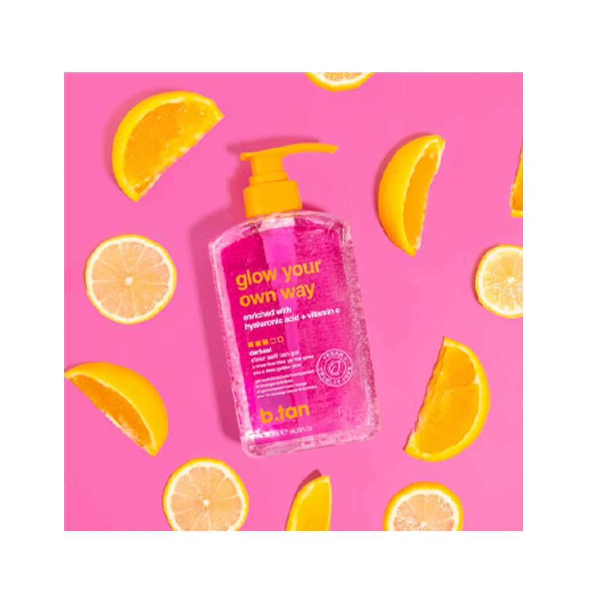 B. Tan Glow Your Own Way Clear Self Tan Gel 16 oz