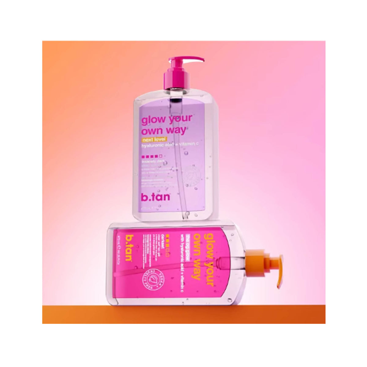 B. Tan Glow Your Own Way Next Level Clear Self Tan Gel 16 oz