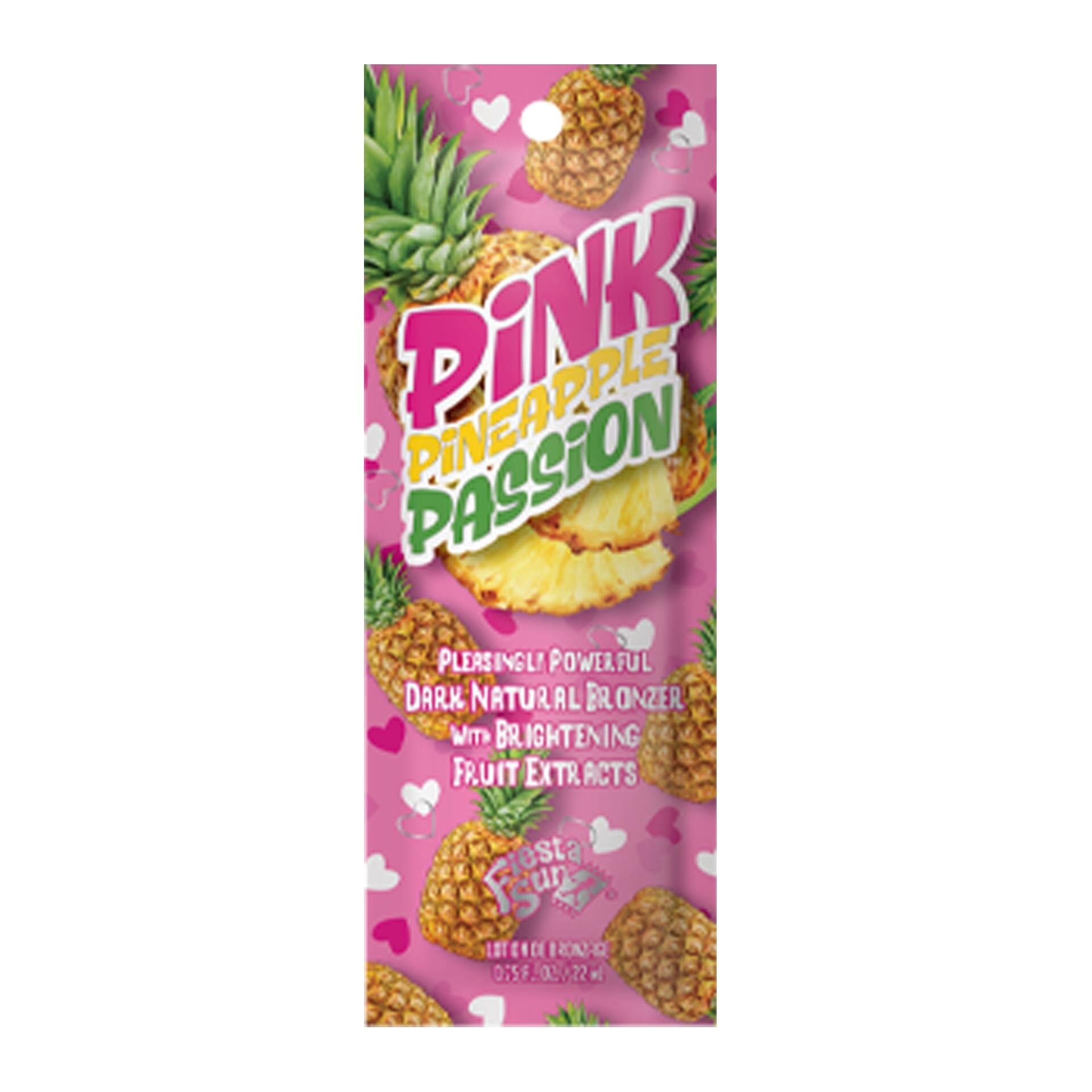 ●PINK PINEAPPLE● BASIC PUNCHING TOPIVORY m1037_1259209 Fiesta Sun Pink Pineapple Passion Natural Bronzer .75 oz (5