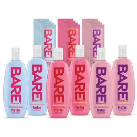 Pro Tan Bare Essentials Intro Kit 2026 - Core Tanning Trio for Every Client