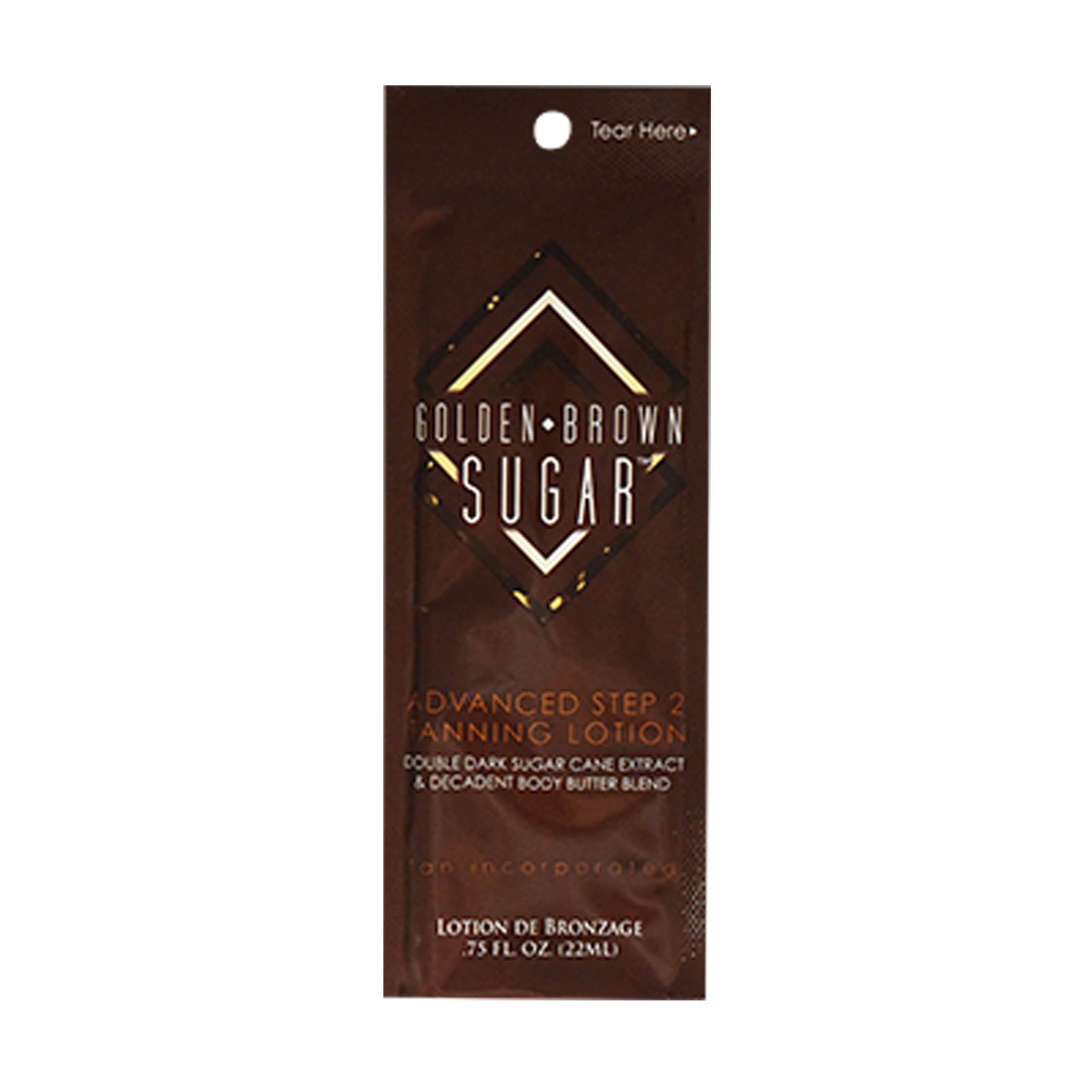 Tan Inc. Golden Brown Sugar Step 2 .75 oz. (5 Pack) Tanning Lotions Tan Inc. 