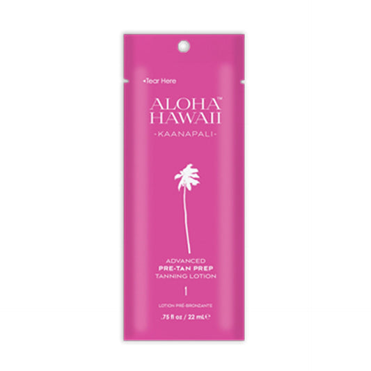 Tan Inc. Aloha Hawaii Kaanapali Pre-Tan Prep Step 1 .75 oz (5 Pack) Tanning Lotions Tan Inc. 
