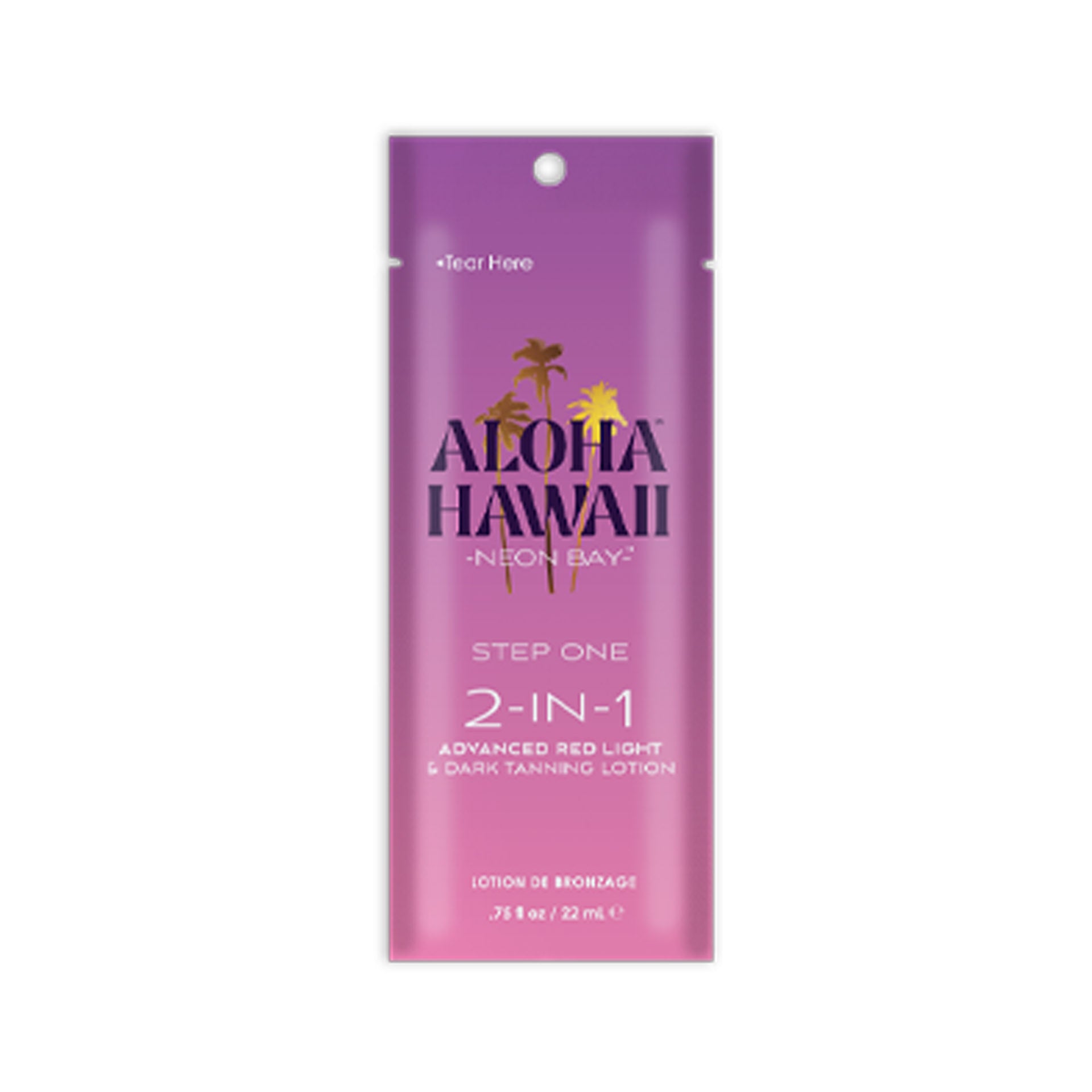 Tan Inc Aloha Hawaii Neon Bay 2 in 1 .75 oz 