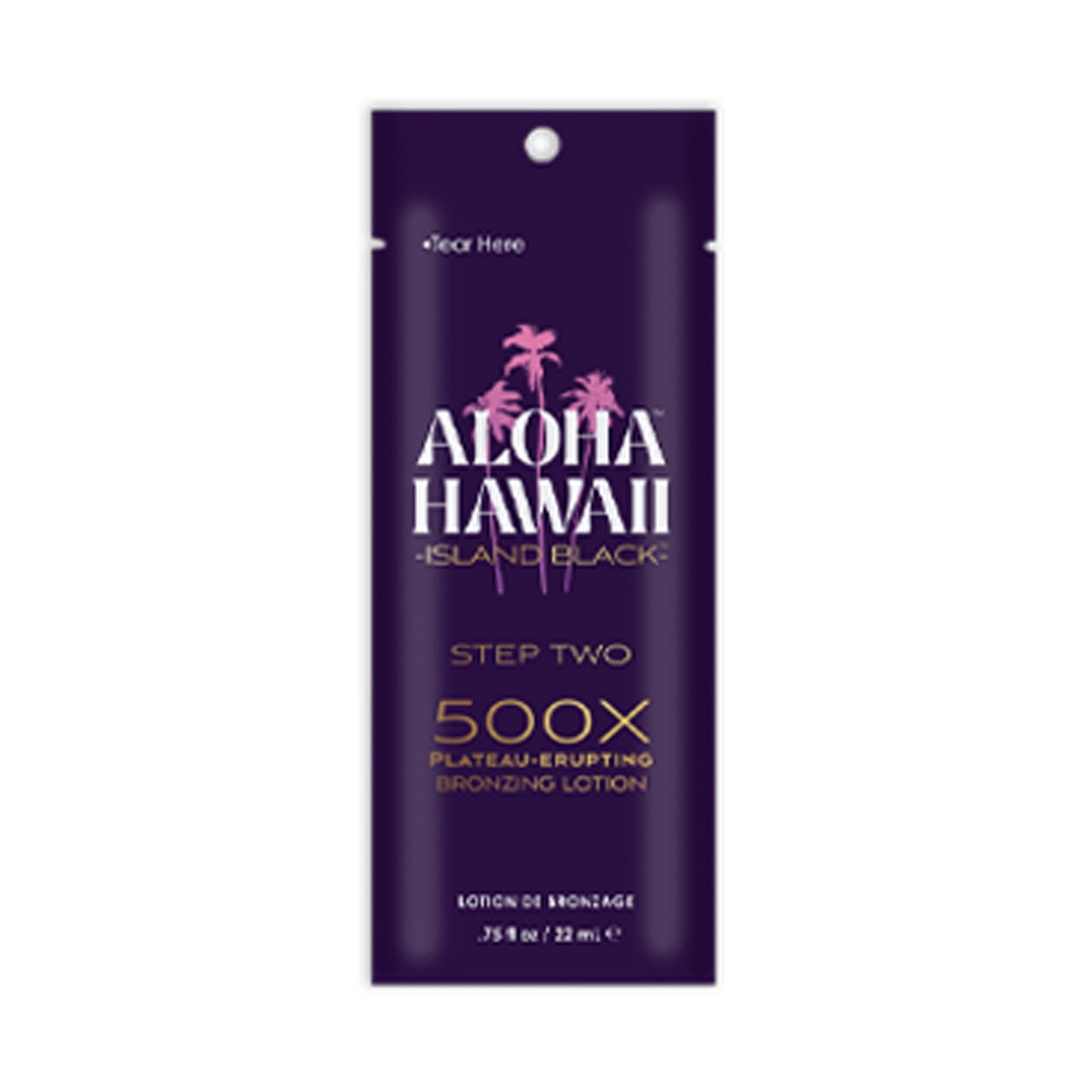 Tan Inc Aloha Hawaii Island Black .75 oz 