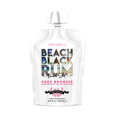 Tan Asz U Beach Black Rum DoubleShot Pouch 3.4 oz