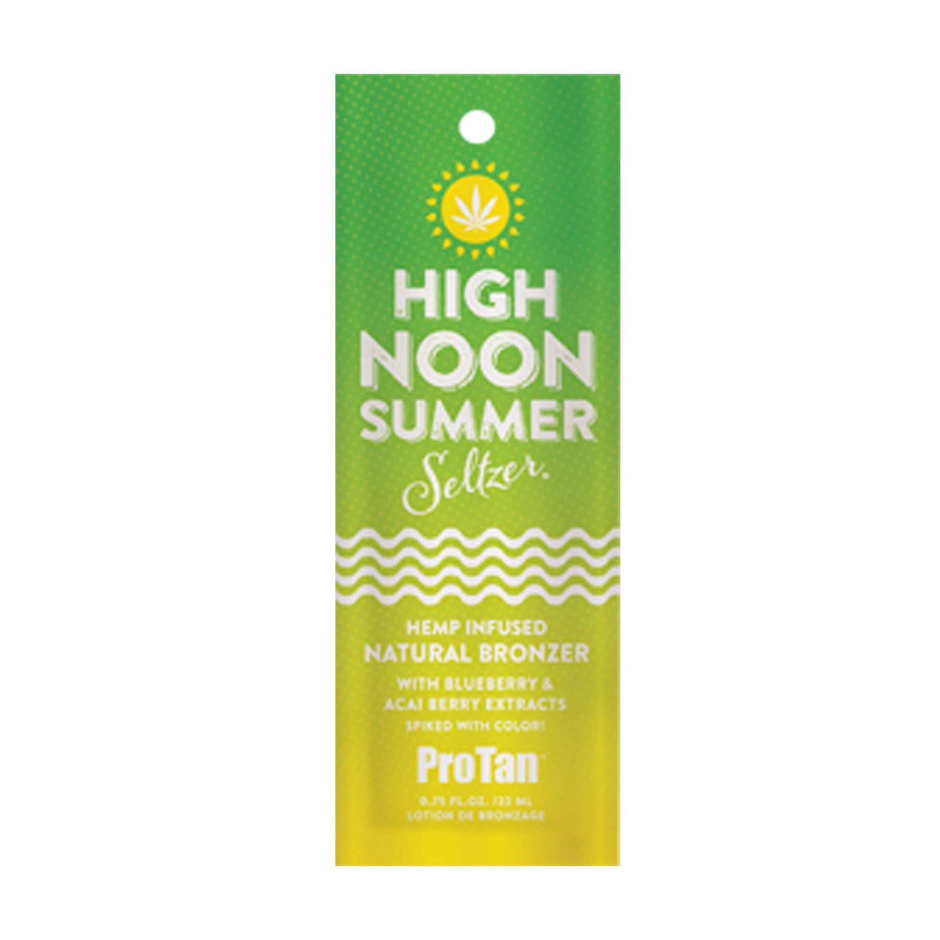 Pro Tan High Noon Summer Seltzer Natural Bronzer W/Hemp .75 (5 Pack) Tanning Lotions Pro Tan 