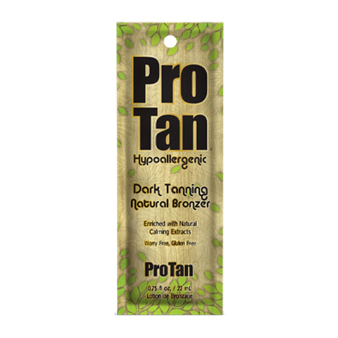 Pro Tan Hypoallergenic Natural Bronzer packette .75 oz