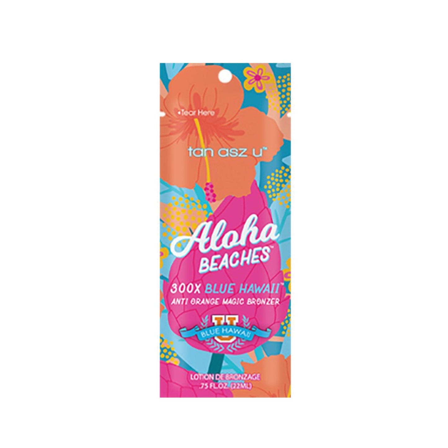 Tan Asz U Aloha Beaches PKT 0.75 OZ. (5 Pack) Tanning Lotions Tan Asz U 