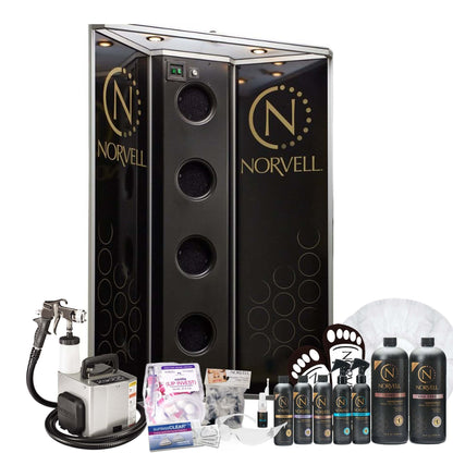 Norvell Pro Sunless Spray Kit ARENA With Professional Products Spray Tanning Equipment Norvell 