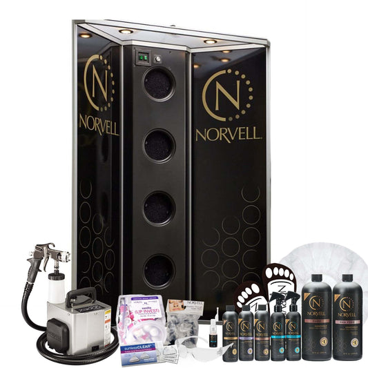 Norvell Pro Sunless Spray Kit ARENA With Professional Products Spray Tanning Equipment Norvell 