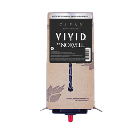 Norvell Vivid Clear Booth Solution 1.4 Gallon (Versaspa) Spray Tanning Booth Solutions Norvell 