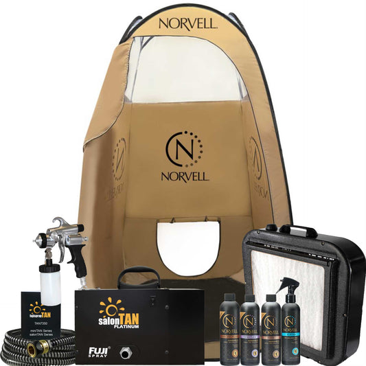 Fuji 2150 salonTAN PLATINUM M-Model Ultra Quiet Premium Start-Up Kit