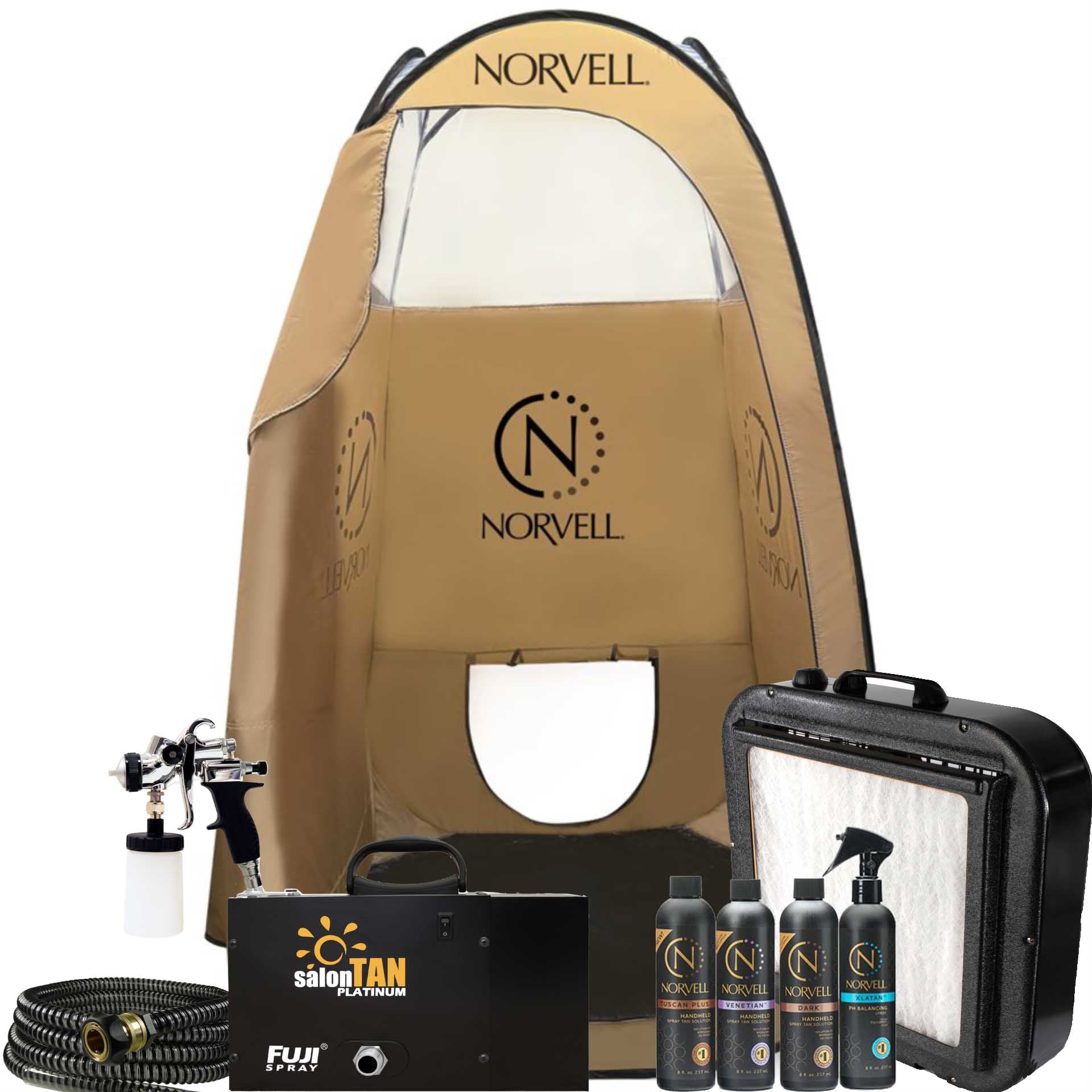 Fuji 6150 salonTAN PLATINUM T-Pro Tanning System Premium Start-Up Kit