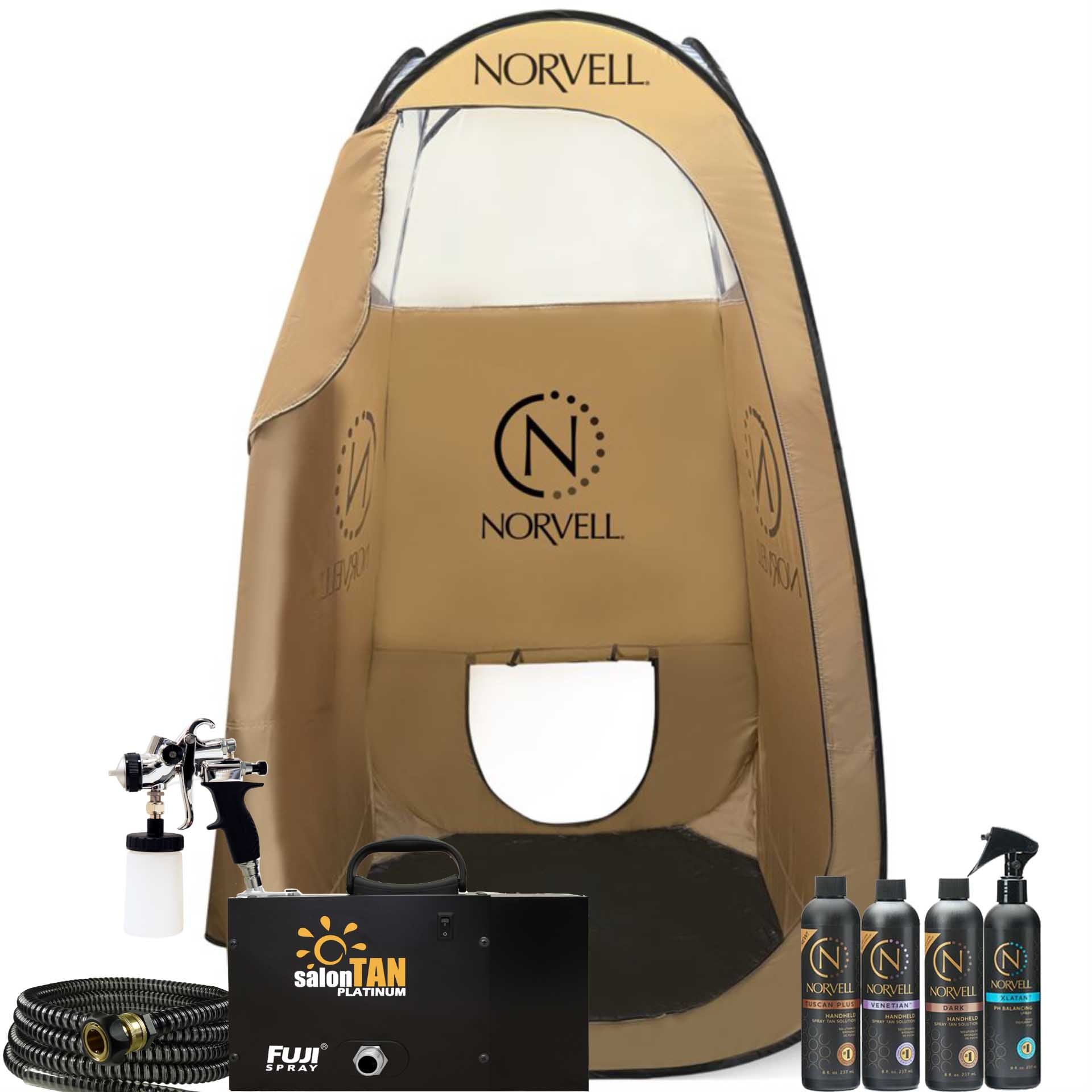 Fuji 6150 salonTAN PLATINUM T-Pro Ultra Quiet Tanning System Start-Up Kit
