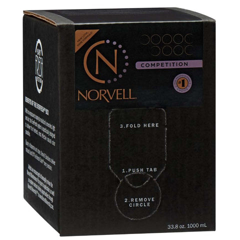 Norvell Competition Tan Sunless Solution 34 oz EverFresh Box