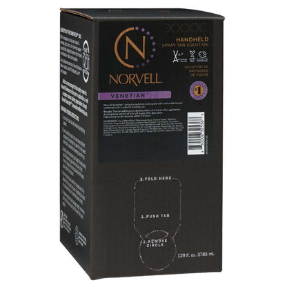 Norvell Venetian Sunless Solution 128 oz EverFresh Box Quick Ship Norvell Special Member Pricing Available 