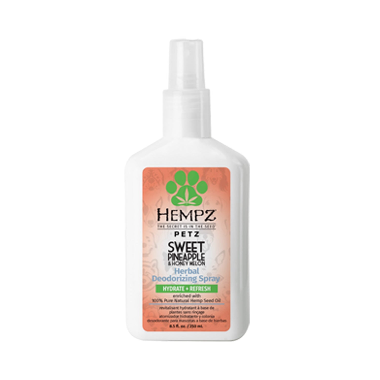 Hempz Petz Herbal Deodorizing Spray 8.5 oz
