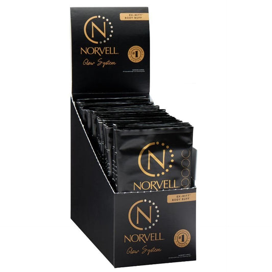 Norvell Pre Sunless Body Buff eXmitt - Counter Display 24 pcs. Quick Ship Norvell 